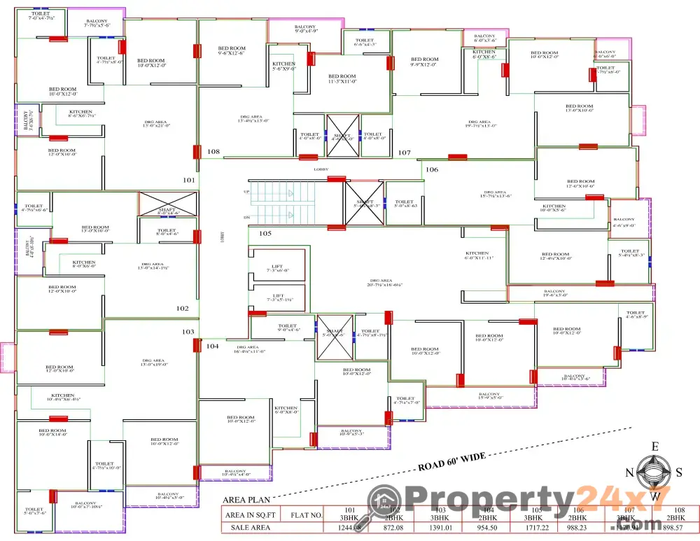 2 And 3 BHK Luxury Flats In Jagatpura, Jaipur