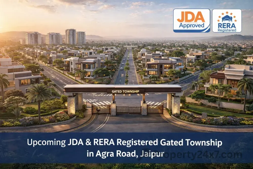 JDA Approved & RERA Registered Upcoming Gated Township – Agra Road, Jaipur