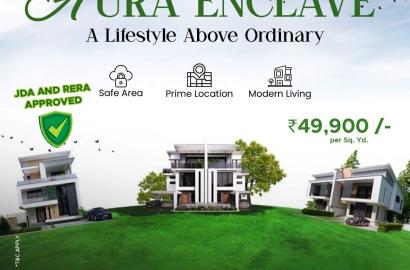 Aura Enclave, Bhakrota, Ajmer Road, Jaipur Plot in ajmer road