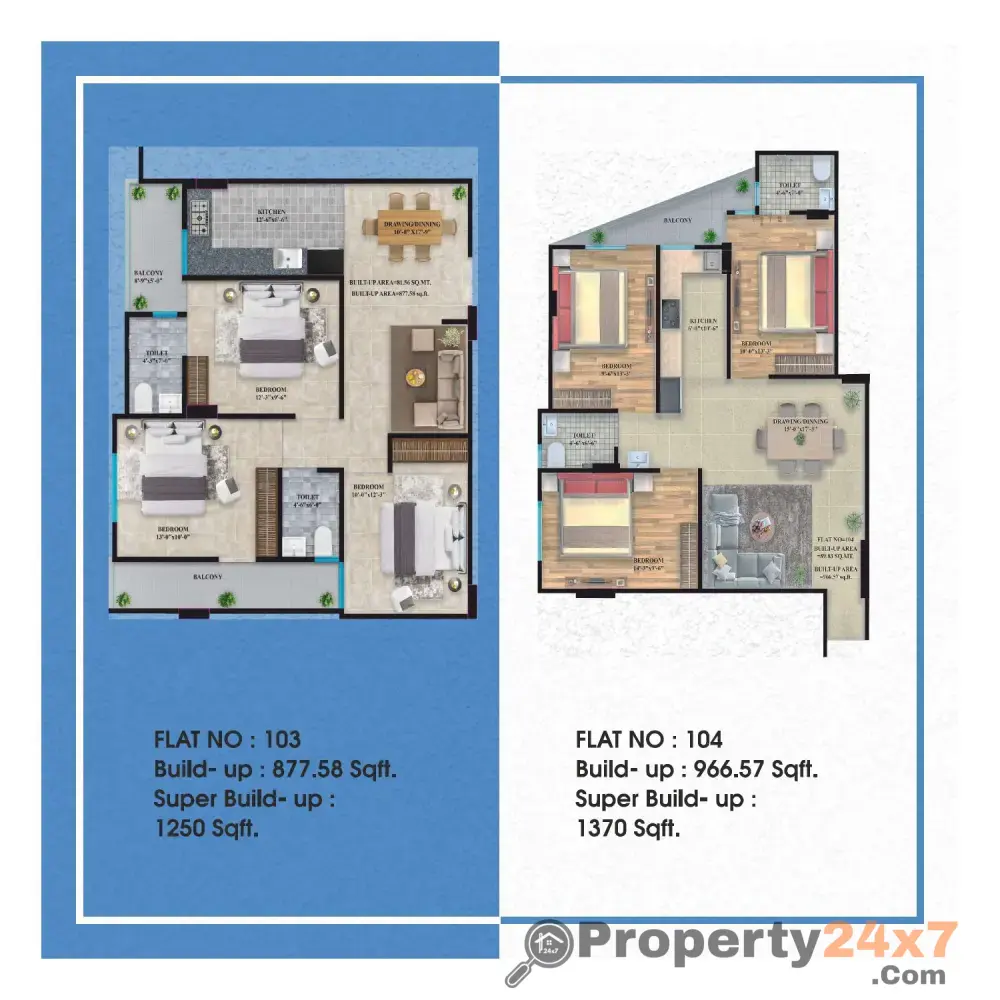 Budget Friendly 3BHK & 4BHK Apartments in Mansarovar Extension, Jaipur
